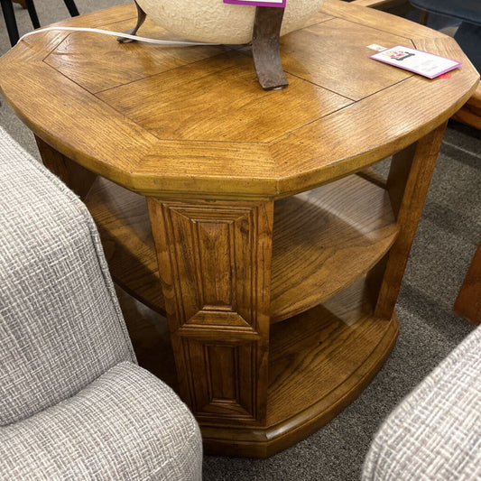 Round 2-tier End Table