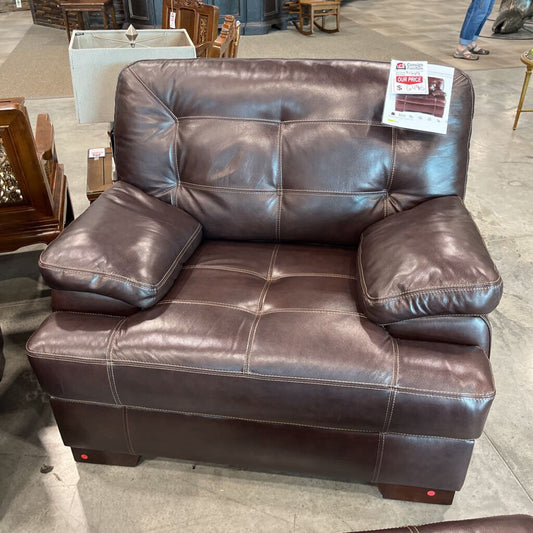 Brown Leather Chair