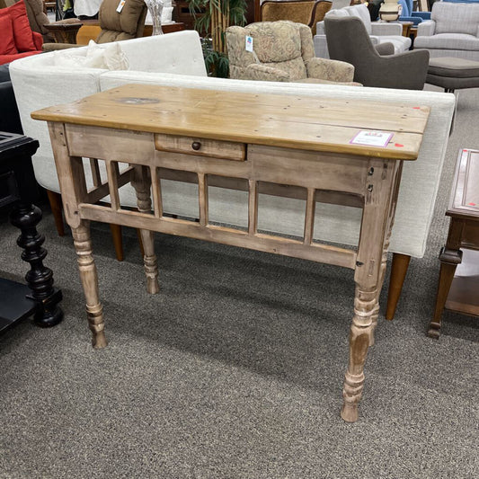 Rustic Entry Table w/ Drawer