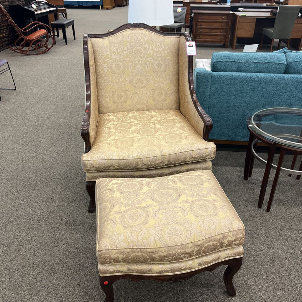 GuyChaddock Chair w/ Ottoman