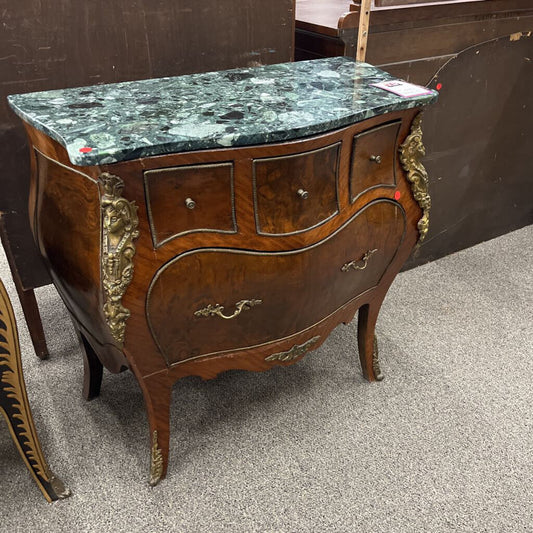 Green Marble-top Bombay Chest