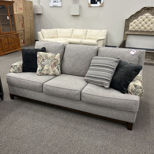 Gray Fabric Sofa