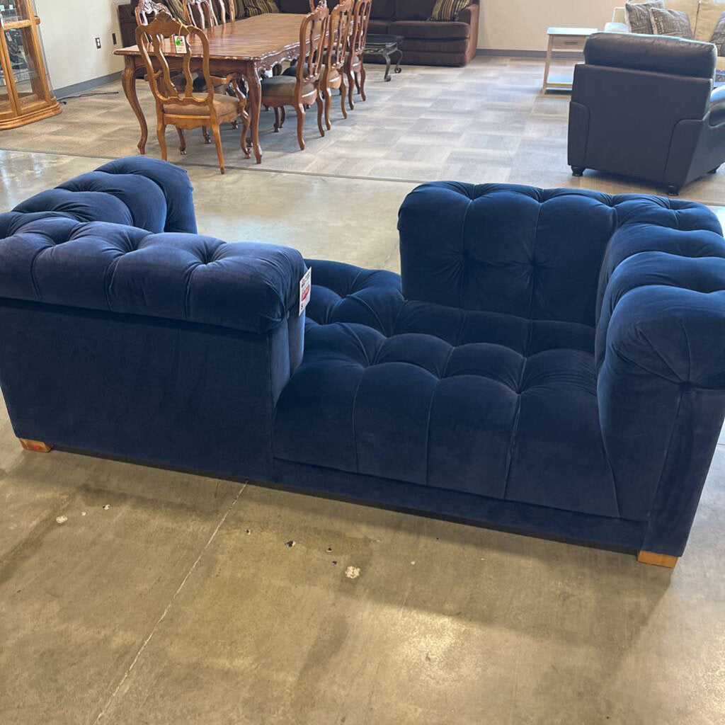 Blue Kettleby Tete-a-Tete Sofa