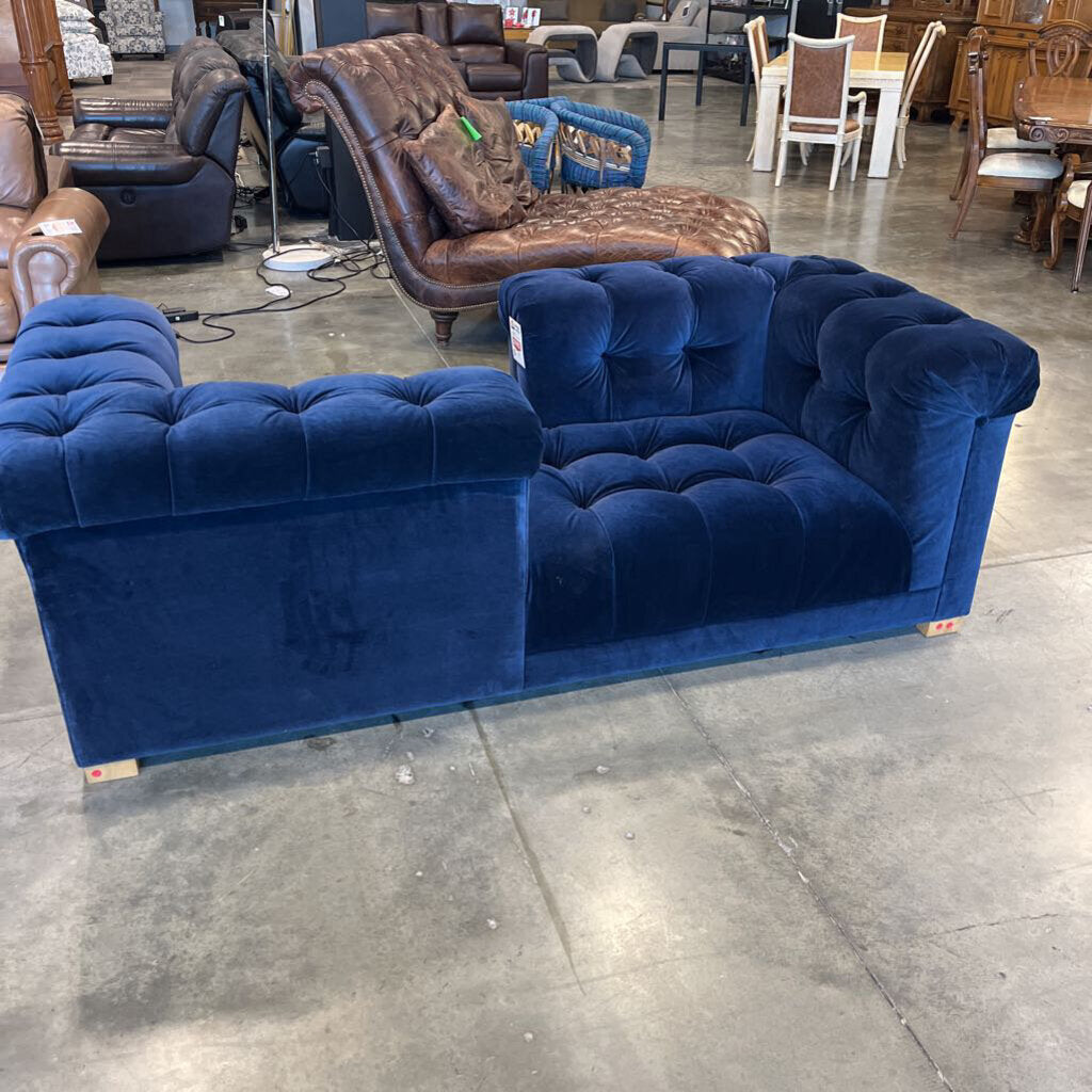 Blue Kettleby Tete-a-Tete Sofa