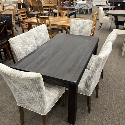 Rustic Dining Table w/ 6 Chairs