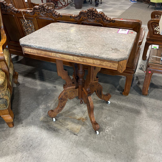 Vintage Marble Top Table