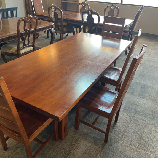 Rustic Table w/ 4 Chairs & Bench