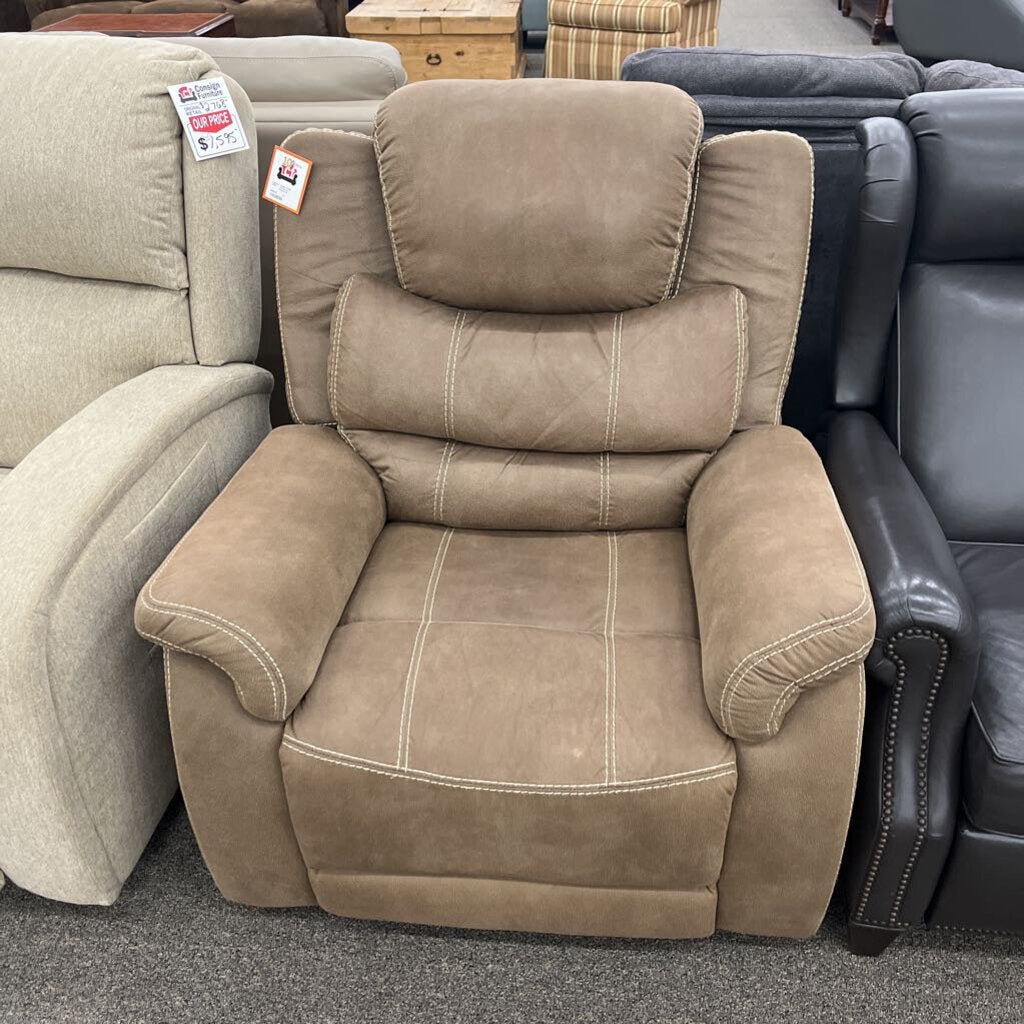 Tan Power Recliner