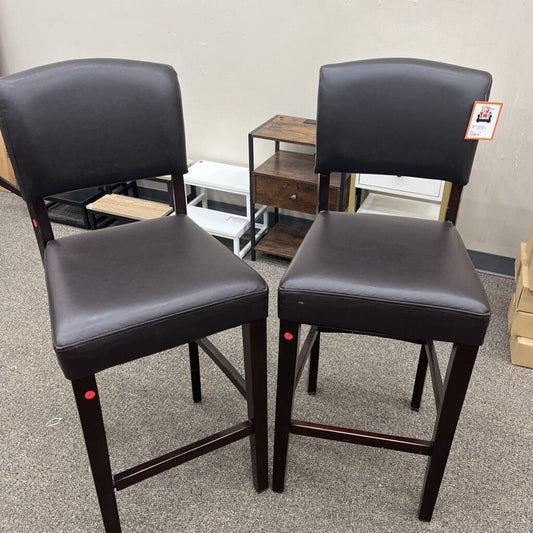 Pair of Brown Stools