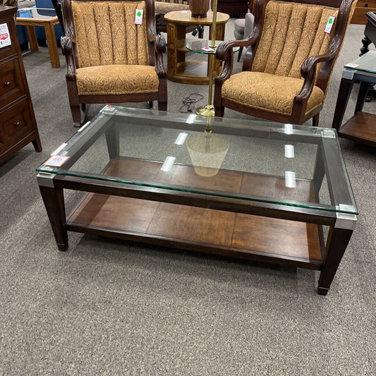 Glass Top Coffee Table