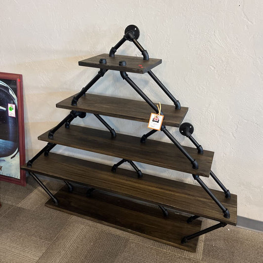 Industrial Tiered Shelf