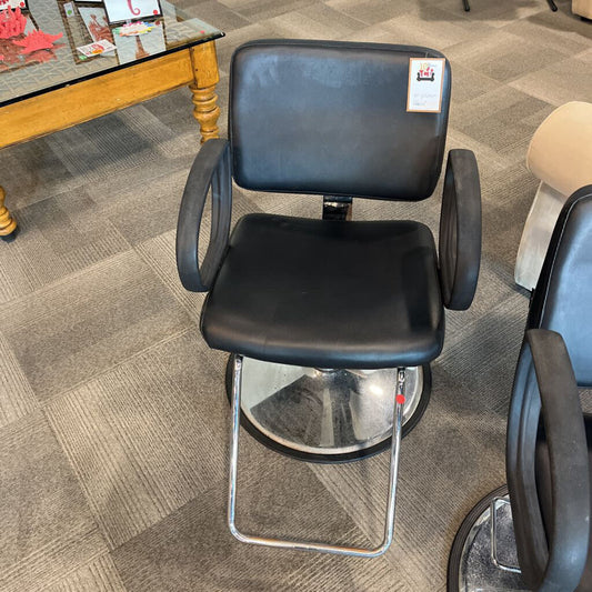 Black Salon Chair