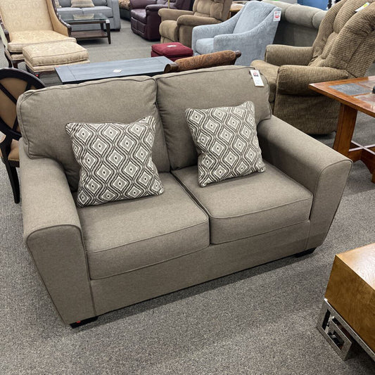 Dark Taupe Loveseat