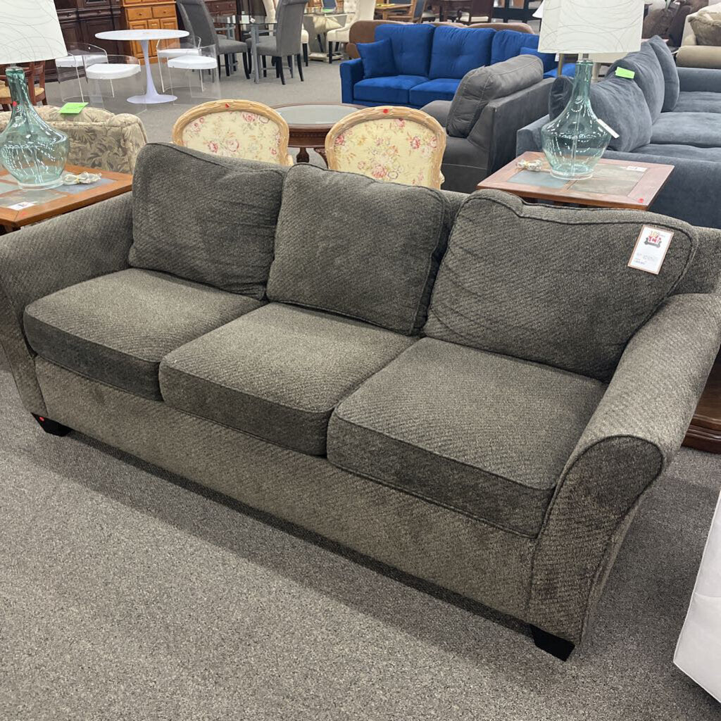 Dark Taupe Fabric Sleeper Sofa