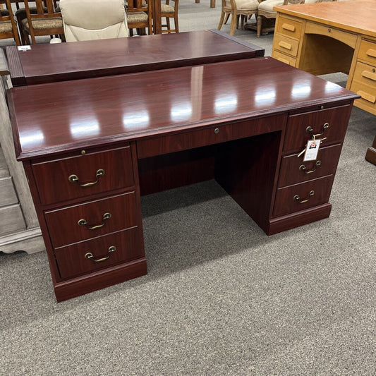 Red Wood Exec. Desk