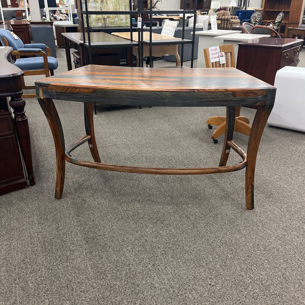 Curved Sheesham Desk