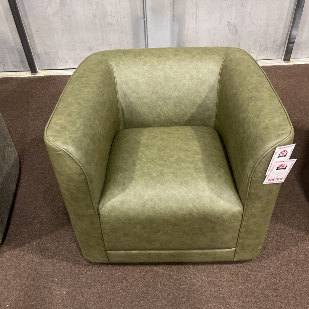 E U3272-04-48 Swivel Chair Olive