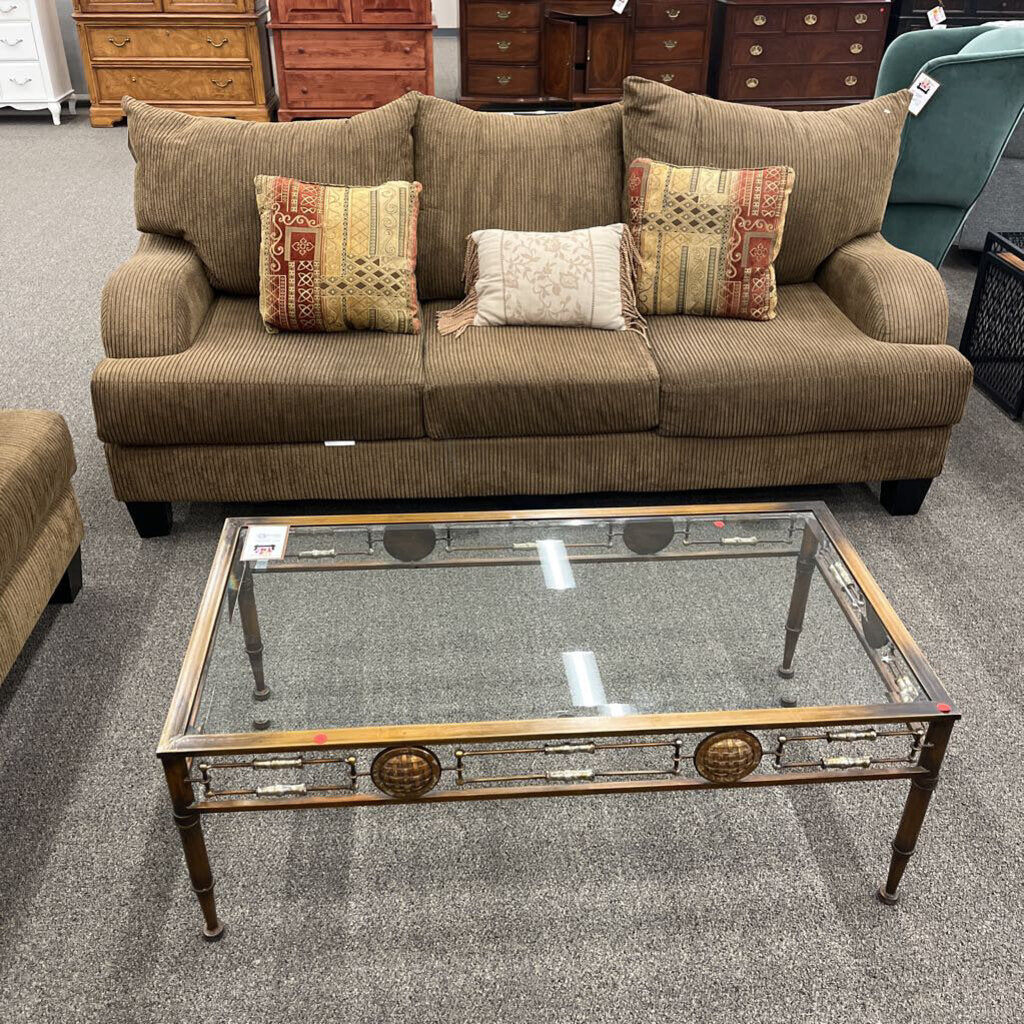 Glass Top Coffee Table