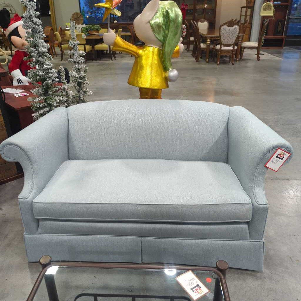 Vintage Lt. Blue Loveseat