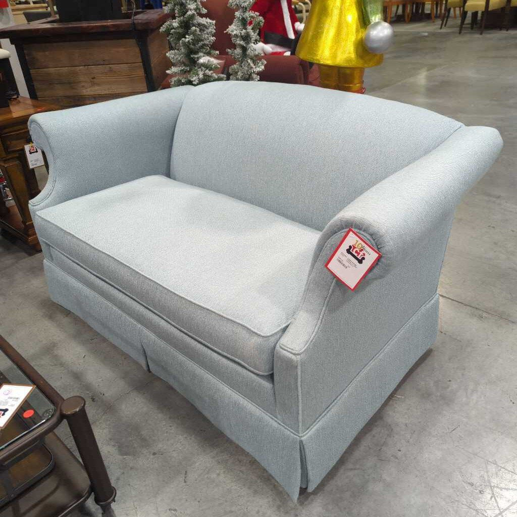 Vintage Lt. Blue Loveseat