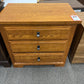 Lg. 3 Drawer Nightstand