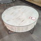 Round White Coffee Table