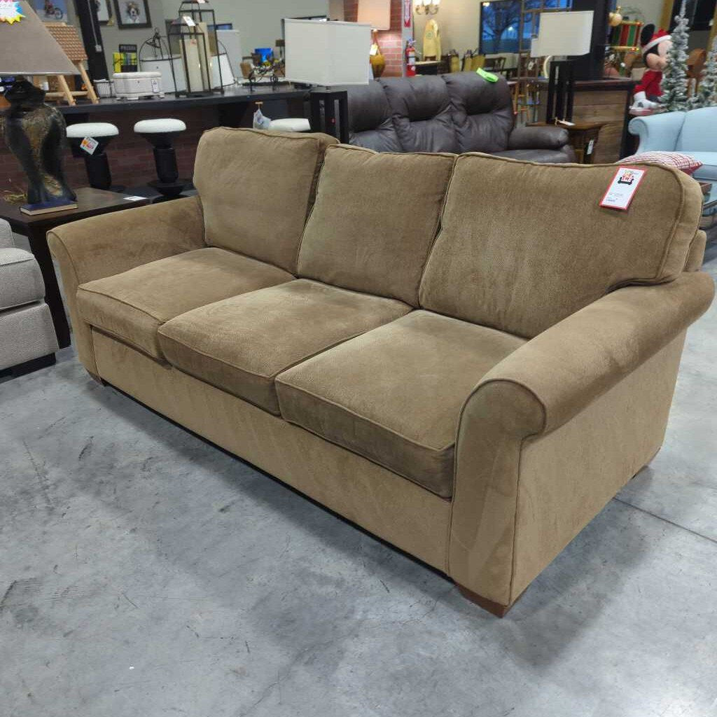 Havertys Brown Sofa