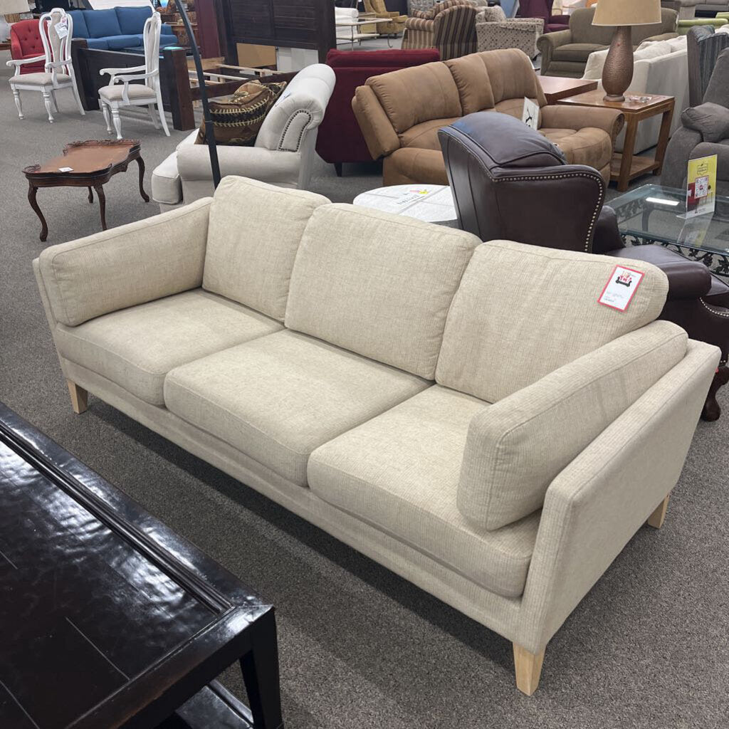 Beige Fabric Sofa