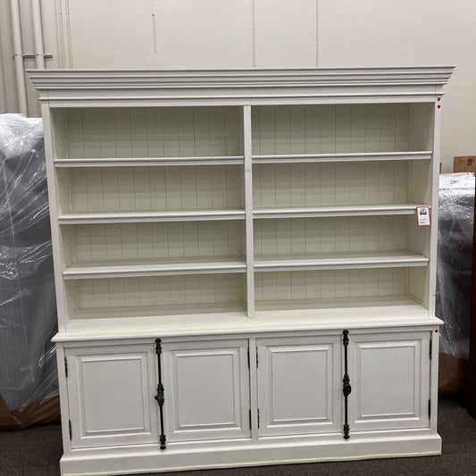 White 2pc. Wall Unit