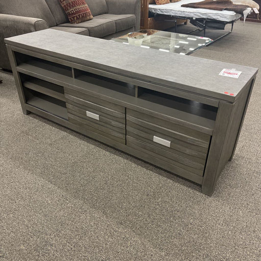 Altamore Gray TV Console