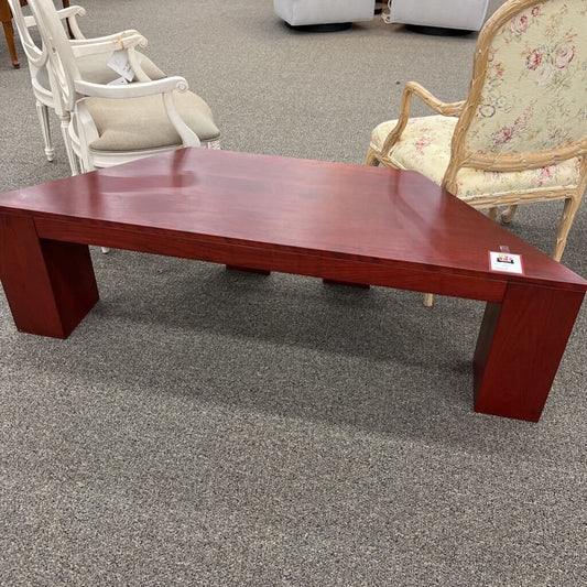 Low Red TV Console