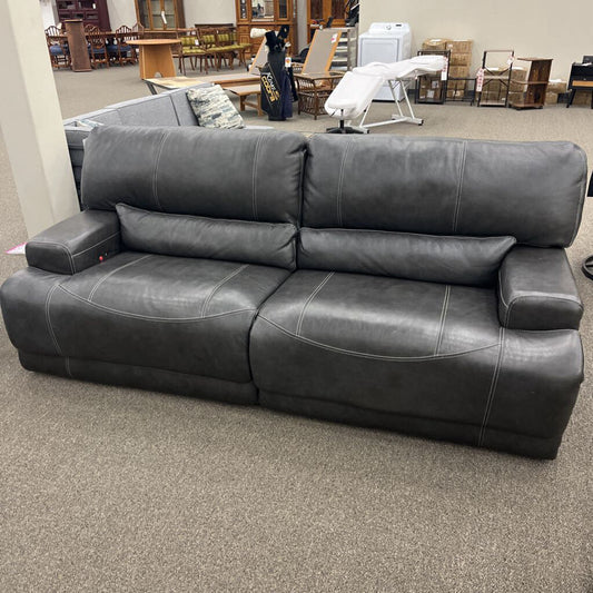 Gray Power Reclining Sofa