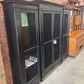 3pc. Black Curio/ Wall unit