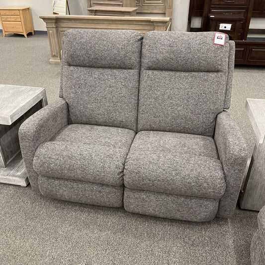 Gray Reclining Loveseat