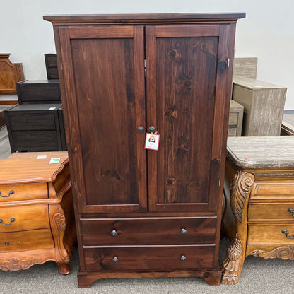 Dark Wood Armoire