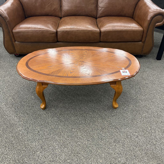 Vintage Oval Coffee Table