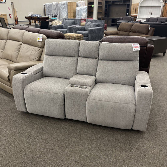 Gray Fabric 3pc. Pwh Loveseat