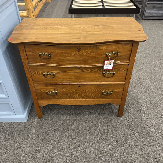 Vintag Oak 3 Drawer Chest