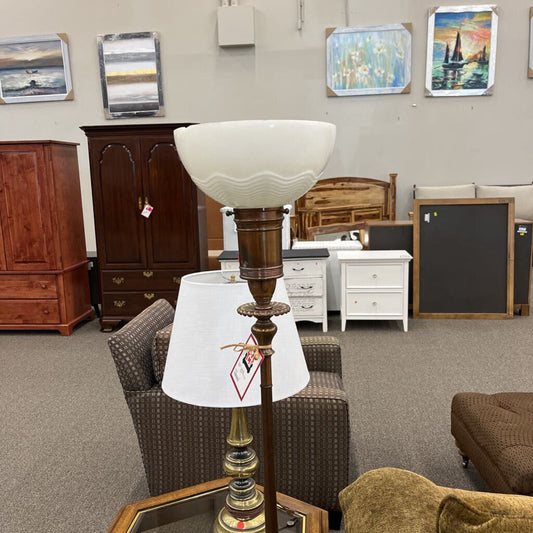 Brass Floor Lamp