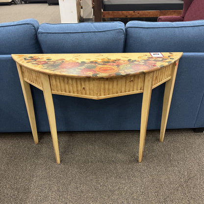 Floral Sofa Table