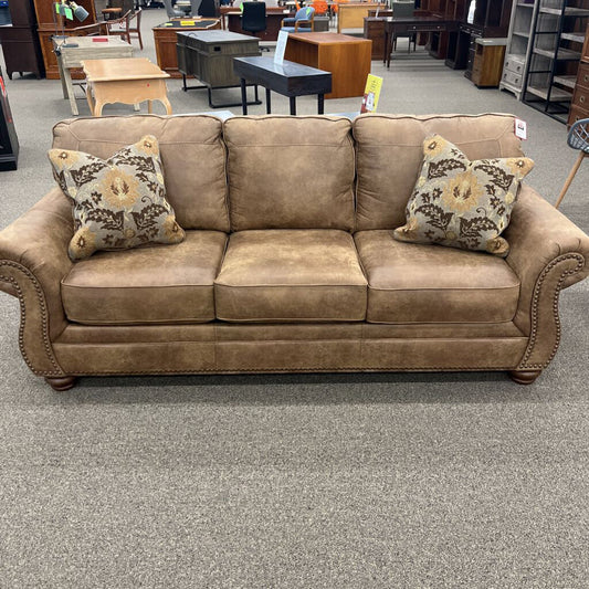 Brown Microfiber Sleeper Sofa