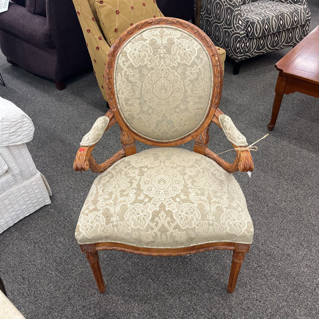 Vintage Wood Arm Chair