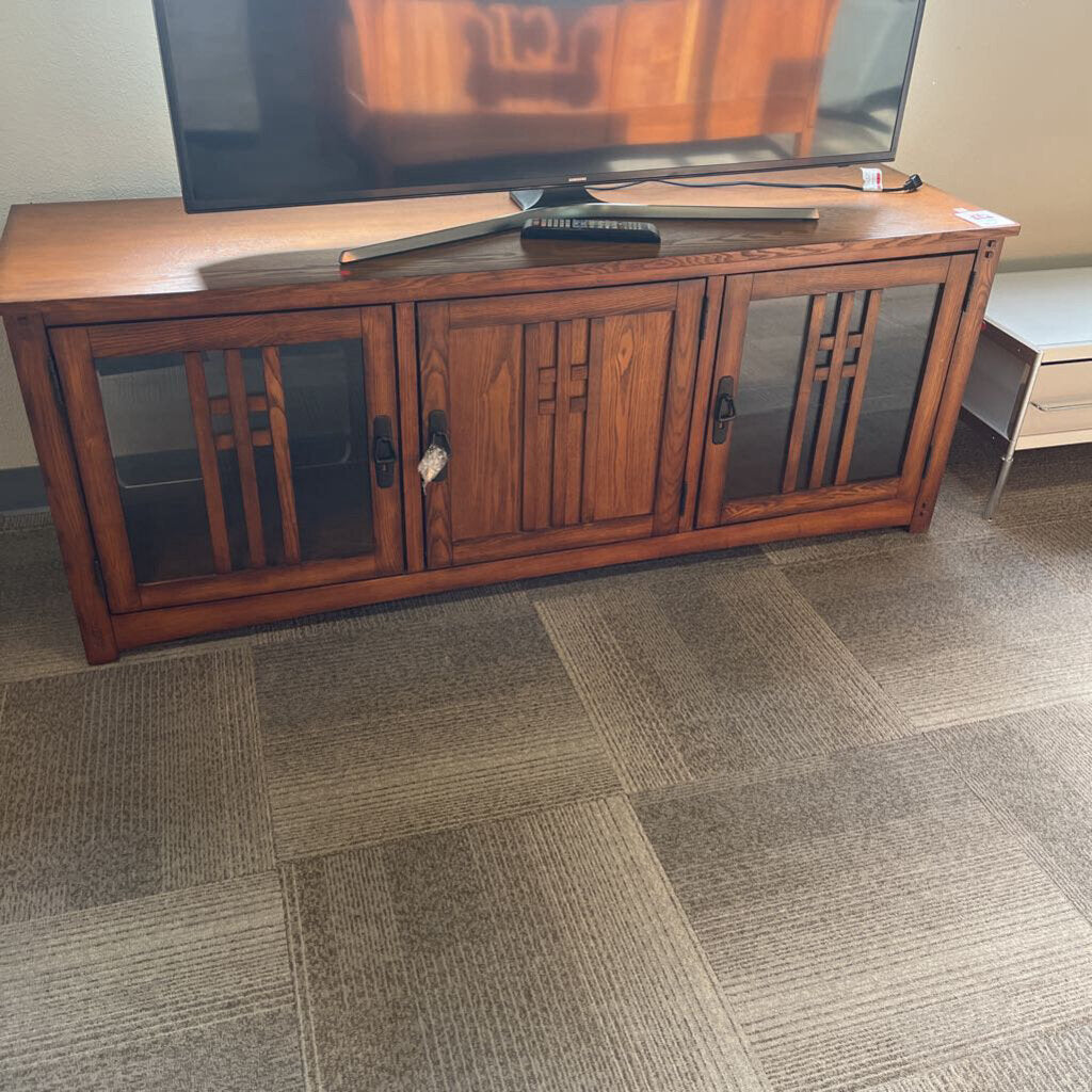 Mission Style TV Console