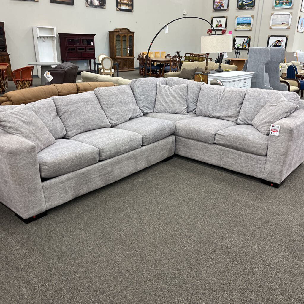 Gray 2pc. Sectional