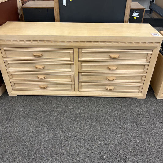 Blonde Dresser w/ Mirror