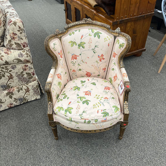 Vintage Pink Arm Chair