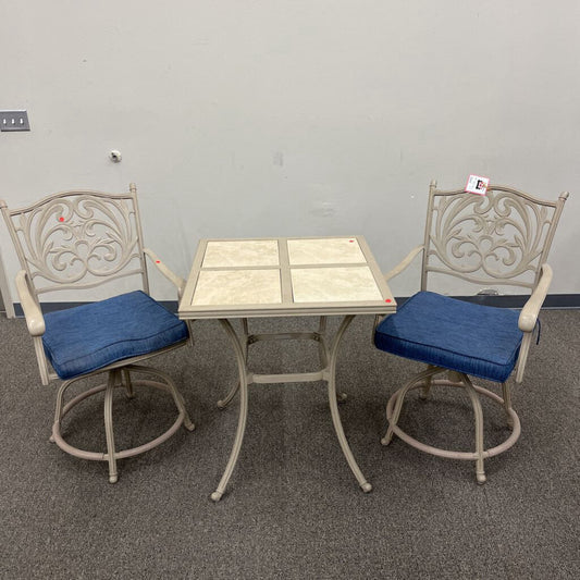 Cream 3pc. Bistro Set