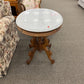 Marble Top Oval Table