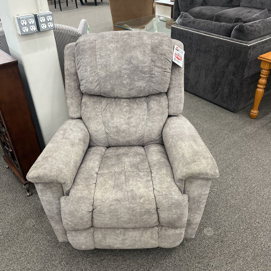 Beige Swivel Recliner