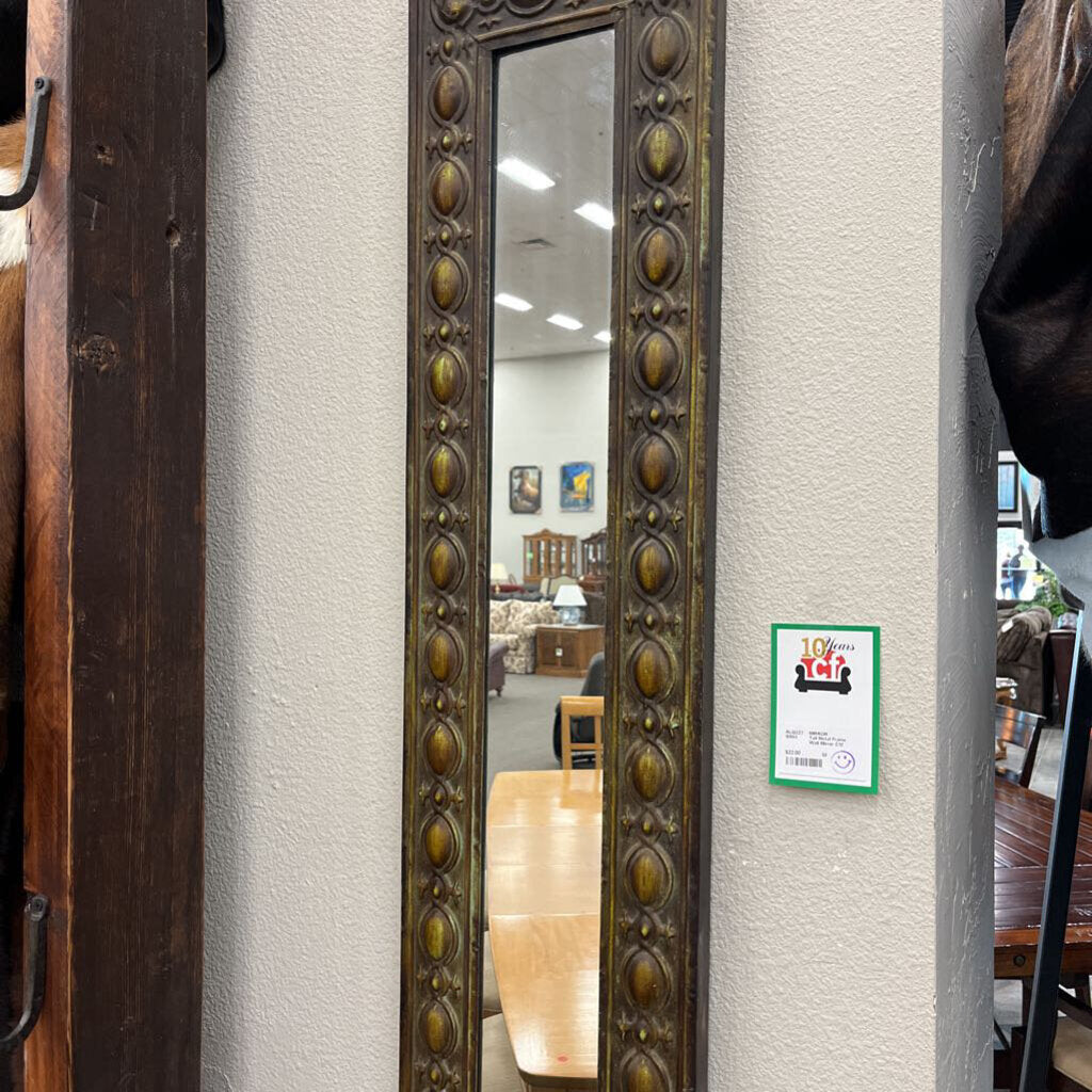 Tall Metal Frame Wall Mirror